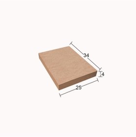 Resim Dikey Ahşap Pano 34X25Cm Pa180 