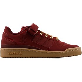 Resim Adidas Forum Low Erkek Günlük Ayakkabı Gx7077 Bordo 