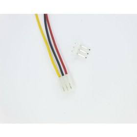 Resim 5,08mm 3 Pin Kablolu Konnektör Takım 10cm - 1,50mm - Çift Taraflı 