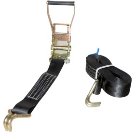 Resim Safeset 50MM 2 Inç Spanzet 10 mt 2500-5000DAN 10 mm Çift J Kanca 1.1 Yük Gerdirme Halatı 