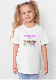 Resim lovver Roblox Baskılı Çocuk Tişörtü 