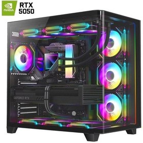 Resim Dragos DRX7513 R7-7700 32 GB 1 TB NVMe SSD RTX5050 Free Dos Oem Paket Masaüstü Oyuncu Bilgisayarı 