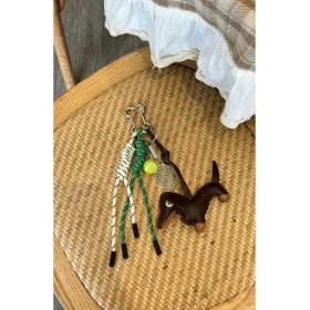 Resim Silver1 Zarif Anti-Kayıp Araba Anahtarlık Okul Çantası Çekicilik Bebek Yaratıcı Erkek ve Kadın Çift Yıldız Ayı Anahtarlık (Yurt Dışından) 