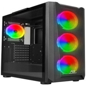 Resim PowerBoost VK-W001B Mid Tower Bilgisayar Kasası 
