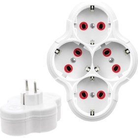 Resim Fetih Dörtlü Golyat Priz Topraklı Fetih 101-04 