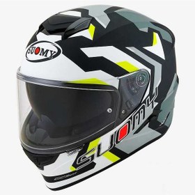 Resim Suomy Stellar Kask Swıft Mat Beyaz Sarı 