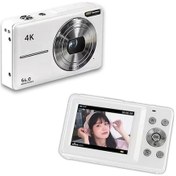 Resim Diğer 4k/30fps Kamera, 64mp, 2.4 Ekran, 18x Dijital Zoom, Küçük Boyutlu Dijital Video Kamera 