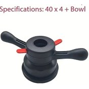 Resim Fochsia 40 Mm İç Çap X 3 Lü Çanaklı Çelik Jant Balans Ayarı Hızlı Somun Takımı Lastik Tamir Aracı 