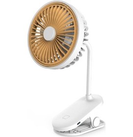 Resim Yeni Bebek Arabası Küçük Yelpaze Masaüstü Taşınabilir Öğrenci Yurdu Sarı 2433 Sarı 