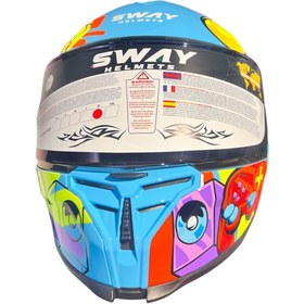 Resim Sway Motorsiklet kaskı 