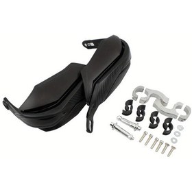 Resim Dashanshop Siyah 1 Cift Evrensel Motosiklet Elcik Koruyucu Aluminyum Alasim Off Road Honda 7 8 Ve 1 1 8 Inc Gidon 