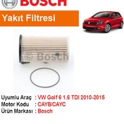 Resim Vw Golf 6 1.6 Tdı Yakıt Filtresi 2010-2015 (Bosch)402006 