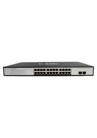 Resim Yönetilemeyen Poe Switch\n24 X 10/100/1000mbps Ieee802.3af/at Poe Port Port Başına 30.8 Watt 