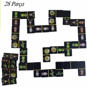 Resim Hayvanlar Domino 28 Parça 