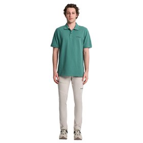 Resim Columbia Cascade Range Solid Polo II Erkek Yeşil Outdoor Polo Yaka T-Shirt CS0214-369 
