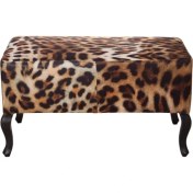 Resim 3A Mobilya Leopar Puf - Leopar 