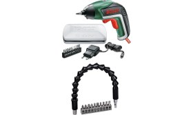 Resim Tekno Trust Darbesiz Ixo V 3,6 V Akülü Şarjlı Tornavida Saklama Kutulu Şarjlı Matkap + 30 cm Esnek Uzatma Ucu 2 