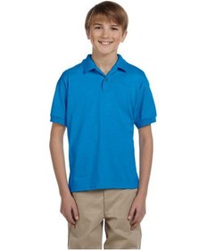 Resim Tezzgelsin Erkek Çocuk Polo Yaka Kısa Kol Okul T-shirt Mavi 