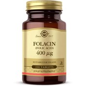 Resim Solgar Folacin (Folic Acid) 400 mcg 100 Tablet 