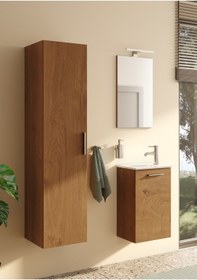 Resim VitrA Mia 69565 Banyo Dolabı Seti, Altın Meşe, 40 cm Altın Meşe 