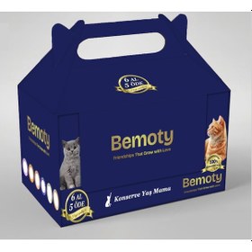 Resim Bemoty Karışık Lezzetler Yetişkin Kedi Konservesi 6 x 415 G 