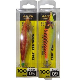 Resim Bauer Squid Jig 100 Mm Maket Kalamar 