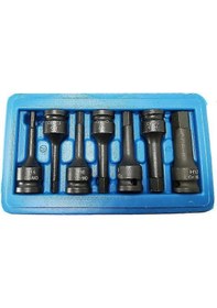 Resim Jokmae 7 Parça Krom Molibden Metrik Allen Seti 4-12mm - Yüksek Tork 