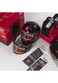 Resim mt Kre+ Plus Carbon Kraker Full Face Motosiklet Kaskı 