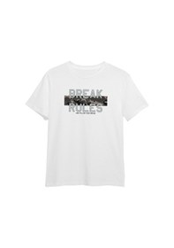 Resim Fyk Kids Erkek Çocuk 3'lü Kamuflaj Desenli Kapri-baskılı Tişört- Kamuflaj Desenli Sweatshirt Alt Üst Takım Haki 