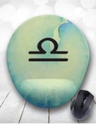 Resim Atölye Çizgi Terazi Burcu Bilek Destekli Mouse Pad 