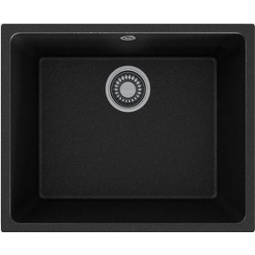 Resim Black Stone Petra 50 x 40 Siyah Granit Eviye 