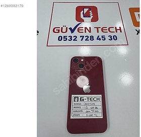 Resim Apple iPhone 13 İkinci El YD | 128 GB | Kırmızı 