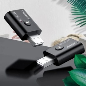 Resim Motto Ticaret Ally 2in1 Bluetooth 5.0 Mini USB Adaptör+Fm TRANSMITTER-1852 