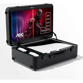 Resim Poga Lux 24” Siyah Dokunmatik Lcd Monitör 1920 x 1080 Çözünürlük ve 1 ms Tepki Süresi 