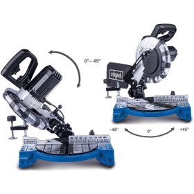 Resim Scheppach GÖNYE KESME TESTERE HM210L 210MM 