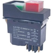 Resim Kjd17 Elektromanyetik Basmalı Düğme Anahtarı 6 Pinli 15a Ac250v Ip55 Su Geçirmez Güvenlik 