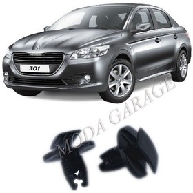 Resim Peugeot 301 Citroen C Elysee Çamurluk Ve Davlunbaz Klipsi 8565.53 432729145 