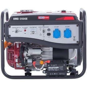 Resim Omega Omg 3500 E Monofaze Marşlı 3.5 Kva Benzinli Jeneratör 