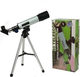 Resim Nikula 50x360 Mini Teleskop Kara Uzay Teleskobu Aliminyum Gövde Tripodlu 