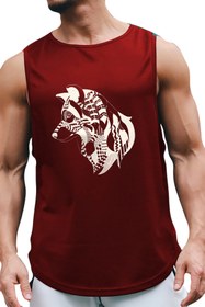 Resim BLUU Mandalaw Kolsuz Sporcu T-shirt Tank Top Spor Atlet 