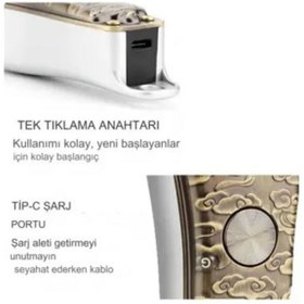 Resim goldtech gold tech profesyonel traş makinesi 