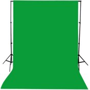 Resim ADA GREENBOX Green Screen- Greenbox -yeşil Fon Perde (3x3m) + Fon Standı 