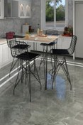 Resim Kenzlife Knsz Masa Sandalye Takımı Hem105zengin Crdsyh 080*080 4 Sandalye Syhsyh 