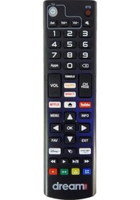 Resim Dreamstar Universal Akıllı Android Box İ3 Kumanda Led Lcd Uyumlu 