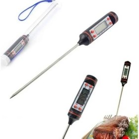 Resim Anka Dijital Gıda Termometresi Yemek Sıcaklık Ölçer 