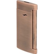 Resim S.T. Dupont Slim 7 Brushed Copper Bakır Puro Çakmağı 27809 