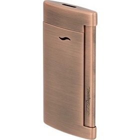 Resim S.T. Dupont Slim 7 Brushed Copper Bakır Puro Çakmağı 27809 