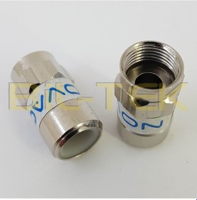 Resim Novacom Rg6 Kendinden Sıkmalı F Konnektor - 2 Adet 
