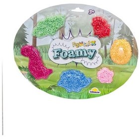 Resim 3566 SUN-YFN-FNX-Slime Foam Şekiller ve Hayvanlar 6 lı Kartela -Sunman 