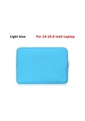 Resim Dizüstü Bilgisayar Çantası Kılıf 14-14,5 İnç Açık Mavi 14-14,5 İnç Açık Mavi Diğer 